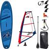 F2 SUP F2 ALLROUND AIR WS 11'5 BLUE con vela - SUP gonfiabile e WindSUP - superficie: 2,0m