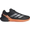 Adidas Shoes Tennis Adidas Defiant Speed 2 Black/Orange, Taglia 40 42 44 46 41 1/3 42 2/3 43 1/3 44 2/3 45 1/3 40 2/3 46 2/3