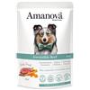Amanova Dog Adult Umido Grain Free 100 gr Vitello Fresco - confezione da 12 pezzi - Cibo umido per cani - 1° ORDINE? 20% di sconto SU BRAND ESCLUSIVI, codice BZR20