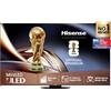 Hisense TV 65 Mini-LED 165Hz 4K 2025 65U8Q, Octagonal Stand, Dolby Atmos Multi-Channel Surround 4.1.2, Smart TV VIDAA U9 con 1000+APP, Dolby Vision IQ, HDR 10+, 165Hz Game Mode Ultra, Alexa Built-in