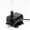Gsycle Pompa idrica sommersi, DC 12V 10w 0-400L/h Pompa Brushless Mini Trasferimento dell'acqua per Acquario di raffreddamento ad acqua per computer