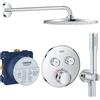 GROHE SET DOCCIA GROHE GROHTHERM SMARTCONTROL EUPHORIA RAINSHOWER MONO 310 CROMATO
