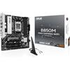 ASUS B850M MAX GAMING WIFI, Scheda Madre AMD mAMD ATX, 8+2+1 Fasi di Alimentazione, Slot DDR5, PCIe 5.0 Ready, 3 slot M.2, WiFi 6, Ethernet 1Gb, USB-A, USB-C, HDMI, BIOS Flashback e Aura Sync, Nera