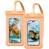 Spigen Aqua Shield A610 Custodia Impermeabile Smartphone IPX8, Cover Galleggiante 2 Pezzi Compatibile con iPhone 15 Pro Max, 14 Pro, 13, Xiaomi 13T, Galaxy S24 Ultra,Pixel 8 - Floating Albicocca