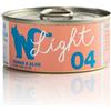 Natural Code Light Cibo Umido per Gatti - 12x70 gr - 04 - Tonno e Aloe