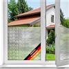 d-c-fix pellicola per finestra Smoke 45 cm x 2 m - pellicola oscurante autoadesiva con motivo moderno per superfici in vetro - autoadesiva, opaca, decorativa