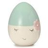 PALAIS ROYAL Uovo Ovetto Viso 9cm Azzurro Ceramica
