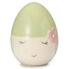 PALAIS ROYAL Uovo Ovetto Viso 9cm Verde Ceramica