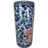 PALAIS ROYAL Portaombrelli Ming 21x45cm Stile Cinese Bianco Ceramica