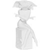 CHRISTEL by Sommer Figura Statuetta Zodiaco Gemelli 24cm Bianco Porcellana