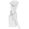 CHRISTEL by Sommer Figura Statuetta Zodiaco Toro 23cm Bianco Porcellana