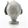 PALAIS ROYAL Pumo Pomo Pugliese Decorazione Grigio Perla 20cm Ceramica