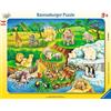 Ravensburger - 06052 8 - Puzzle Didacta 14 Pezzi - allo Zoo