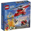 LEGO City Fire Rescue Helicopter 60281 Building Kit; Firefighter Toy and Fun Playset for Kids, New 2021 (212 Pieces)