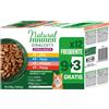 Natural Trainer Straccetti Sterilised Cat Busta Multipack 12x85G MIX CARNE E PESCE