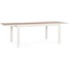 Bizzotto Tavolo Allungabile Da Esterno In Alluminio 100x160-240 Cm Belmar Vapor YK15 Bizzotto