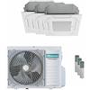 Hisense Condizionatore Hisense Cassetta ACT trial split 9000+12000+18000 BTU inverter A++ unità esterna 8 kW 2023 4AMW81U4RJC/ACT26UR4RCC8_1/ACT35UR4RCC8_1/A