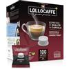 Lollo Caffè LOLLO Capsule Compatibili Lavazza Espresso Point Lollo Caffe' Nero Espresso - 100 Cialde