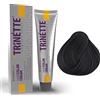 Trinette Professional Grigio Fumo Crema Colorante Permanente 100 ml - Toni Grigi Moderni, Effetto Fumo e Argento, Alta Copertura, Lunga Durata