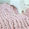 Maetoow Coperta in ciniglia lavorata a maglia grossa (101 x 127 cm), fatta a mano, calda e accogliente coperta per divano, letto, decorazione per la casa, in morbido pile traspirante, coperta