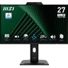 MSI Monitor PC 27" Full HD 1920 x 1080 Pixel Webcam Nero PRO MP272PMG