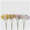 EDG Enzo De Gasperi Gypsophila Cespuglio x5 Ass. Pianta Artificiale H 40 Cm Multicolor 1 Pz