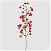 EDG Enzo De Gasperi Ramo Meline Pianta Artificiale H 88 Cm Rosso