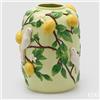 EDG Enzo De Gasperi Vaso Limoni Bombato H 40,5 Cm D 34 Cm Mix Verde