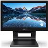 Philips 162B9T/00 Monitor PC 39,6 cm [15.6] 1366 x 768 Pixel HD LCD Touch screen Nero (Philips B Line 162B9T - a LED 16 [15.6 visualizzabile] touchscreen @ 60 Hz TN 220 cd/m? 500:1 4 ms HDMI, DVI, DisplayPort, VGA alto [162B9T/00]