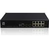 LevelOne GEP-1061 switch di rete Gestito L2 Gigabit Ethernet (10/100/1000) Supporto Power over (PoE) Nero [GEP-1061NEUEVERSION]