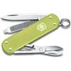 Victorinox Swiss Army Knife Classic SD Alox - Coltellino Multiuso, 5 | Coltello tascabile ideale per EDC con forbici, lama piccola e lima per unghie in Alox da 58 mm. Prodotto in Svizzera.