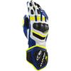Clover Guanti Moto Racing Clover RS-9 RACE REPLICA Bianco Giallo Bl