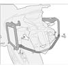 Kappa Portavaligie laterale specifico per valigie MONOKEY® CAM-SID