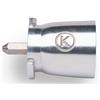 Kenwood Adattatore per attacco attrezzature BAR ad attacco TWIST KAT002ME Argento