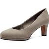 MARCO TOZZI Donna Décolleté Morbido Feel Me Plantare Morbida Fodera Interna Vegano Vegano, Beige (LT.Tan), 36 EU