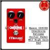 Maxon OD808X Overdrive Extreme Pedale per chitarra MIJ High Gain Red