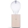PRANAROM - Diffusore EDISON Oli Essenziali ad Ultrasonico Premium - Legno e Vetro - Diffusione Atmosferica - Luce Ambiente - Effetto nebbia - Regalo per le Feste