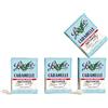 Pastiglie Leone Leone dal 1857 - Caramelle Leone Senza Zuccheri Balsamica - Scatoletta con Stevia - Caramelle Vegane e Senza Glutine - 4 astucci da 35g (4 x 35g)