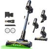 Vexilar V12 Aspirapolvere Senza Fili 58000Pa/ 50Min Aspirapolvere Lavapavimenti Potente Scopa Elettrica Senza Fili Antigroviglio,Ultraleggero,Aspirapolvere Senza Sacco