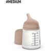 Suavinex Biberon Allattamento ZERØ.ZERØ Suavinex - 180ML Flusso Adattabile Medium
