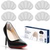 AnjoCare 3 paia di cuscinetti autoadesivi per tallone, per scarpe larghe, antiscivolo, per scarpe da ginnastica, scarpe con tacco alto, scarpe in pelle troppo grandi