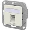 METZ CONNECT E-DAT C6A IDC - Scatola a 1 porta, UPk, bianco puro