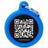 My Family Medaglietta Hushtag Plus QR Code Cerchio Piccolo