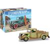Revell Kit modello USA I 37 Ford Pickup con tavola da surf 2N1 I modello dettagliato in scala 1:25 I 162 pezzi I kit di costruzione impegnativo per modellisti avanzati a partire dai 14 anni I con V8