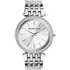 Michael Kors Darci Orologio al quarzo analogico con cinturino in acciaio inossidabile tono argento da donna MK3190