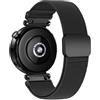 SOLOLUP 18mm Elastico Cinturino per Garmin Venu 4 41mm/3S 2S/Vivoactive 4S 3S/Vivomove 3S/Forerunner 255S 265S Uomini/Donne,Nylon Magnetico Sportivo Cinturini per Huawei Watch 5 42mm/GT 6/5/4 41mm/GT5 Pro