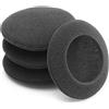 Okuli 4 x Cuscinetti Auricolari di Ricambio Schiuma Spugna per Auricolari Cuffie - 50mm