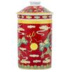 lachineuse - Teiera/Tazza per infusione - Design Drago Imperiale Rosso - Altezza: 14,5 cm - Porcellana - Tazza per colazione/relax - Idea regalo asiatica