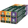 STARBUCKS Caffè Aromatizzato Variety Pack by Nespresso, 6 Confezioni da 10 Capsule (60 Capsule compatibili Nespresso)