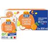 ISOLA BIO Succo di Frutta ACE Biologico, Senza Zuccheri Aggiunti, 80% di Frutta, con Limoni Arance e Carote Italiani, Senza Glutine, Formato 3x200ml
